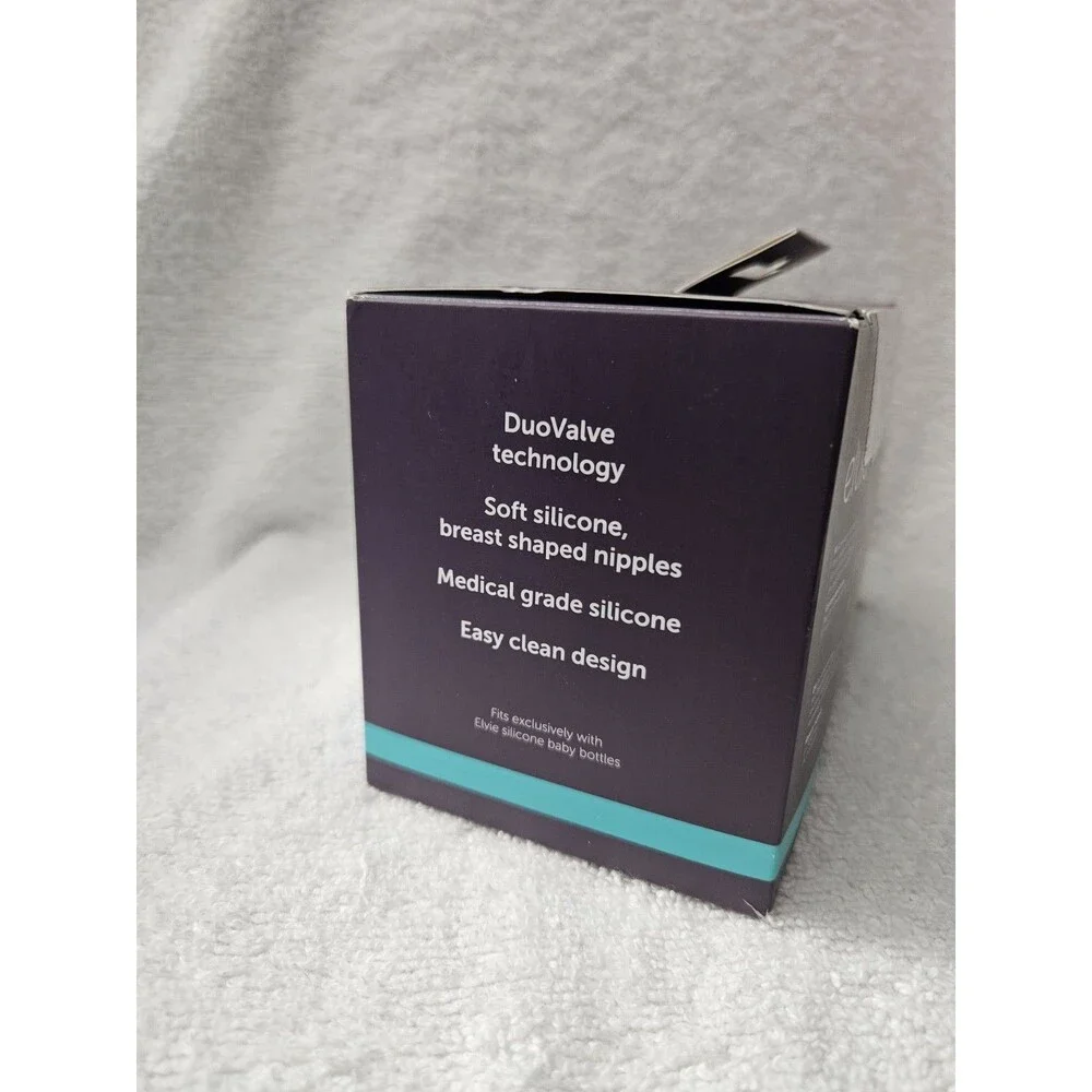 Elvie Nipples Teats Slow Flow 0M+ 6 Pack Cushions Soft Silicone for Comfort - Picture 4 of 4